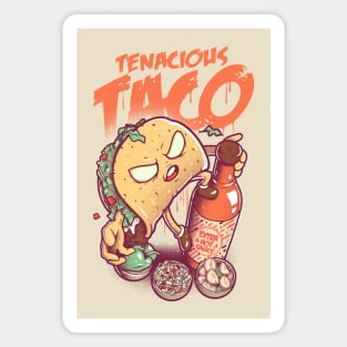 Tenacious Taco Magnet